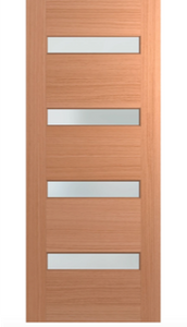Four Lite - Horizontal Slim Lite Door